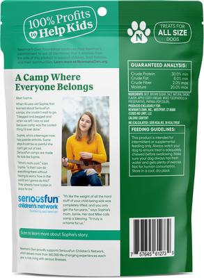 Beef Jerky Holiday Dog Treats, 5-oz bag