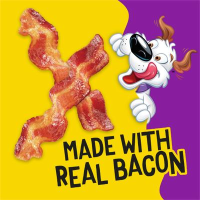 A Minecraft Movie Blocks with Bacon Jerky Dog Treats, 6-oz pouch