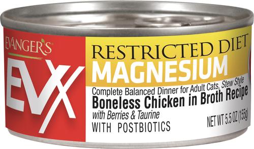 EVX Restricted Diet Urinary Tract Boneless Chicken Stew Wet Cat Food, 5.5-oz can, case of 24