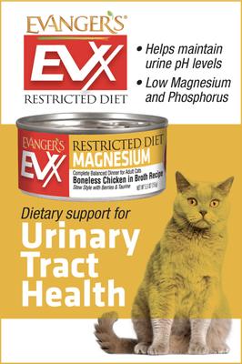 EVX Restricted Diet Urinary Tract Boneless Chicken Stew Wet Cat Food, 5.5-oz can, case of 24