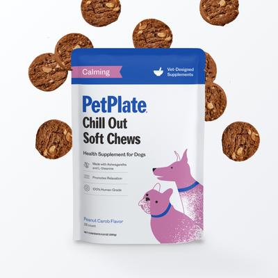 Human Grade Chill Out Calming Soft Chews Dog Supplement, 28 count