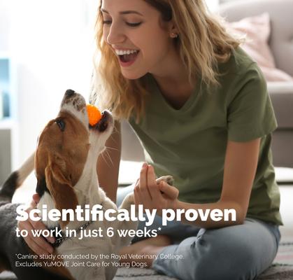 YuMOVE Plus Chewable Tablet Extra Strength Joint Supplement for Dogs, 120 count