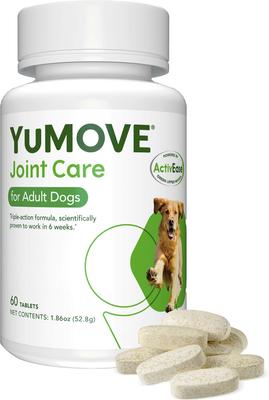 YuMOVE Chewable Tablet Joint Supplement for Dogs, 60 count