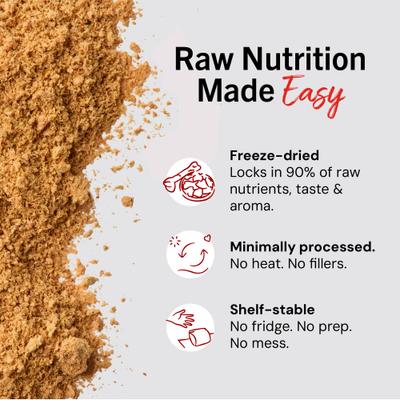 Marie's Magical Breakfast Sprinkles Freeze-Dried Raw Bacon, Egg & Cheese Recipe Grain-Free Dog Food Topper, 7-oz bag