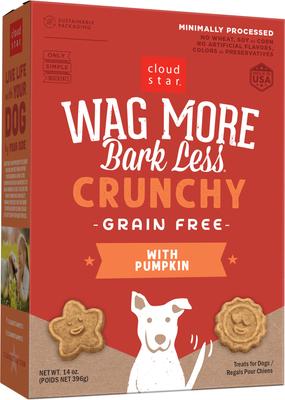 Wag More Bark Less Grain-Free Assorted Flavors Crunchy Dog Treats, 2.5-lb bag