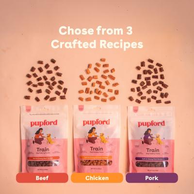 Beef Limited-Ingredient-Diet Adult Soft & Chewy Training Dog Treats, 5-oz bag