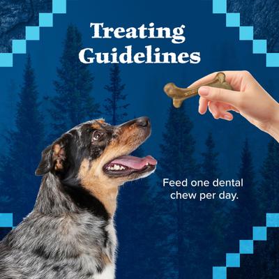 Wilderness Wild Bones Grain-Free Small Dental Dog Treats, 27-oz bag, count varies