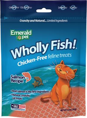 Wholly Fish! Tuna Recipe Cat Treats, 3-oz bag