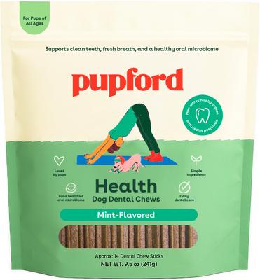 Mint Flavored Dental Dog Treats, 14 count