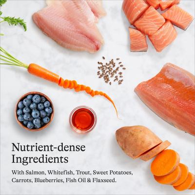 Grain-Free with Salmon, Whitefish & Trout Dry Dog Food, 48-lb bundle