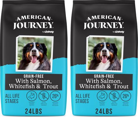Grain-Free with Salmon, Whitefish & Trout Dry Dog Food, 48-lb bundle