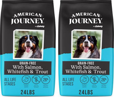 Grain-Free with Salmon, Whitefish & Trout Dry Dog Food, 48-lb bundle