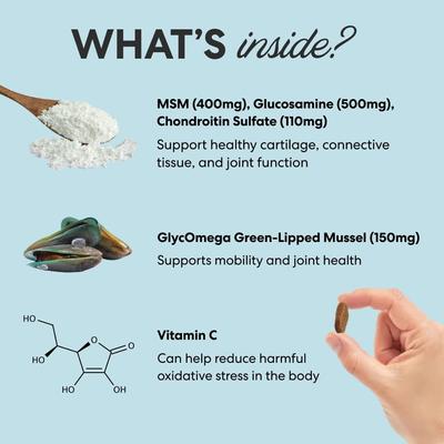 Mobility Duck Flavored Soft Chew Hip & Joint Supplement with Glucosamine for Dogs, 60 count