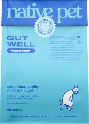 GutWell Power Poop Probiotics Gut Health & Digestive Health Supplement for Dogs, 12.7-oz