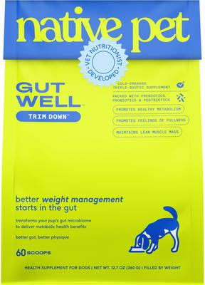 GutWell Trim Down Healthy Weight Management & Metabolic Support Supplement for Dogs with Probiotics, 12.7-oz