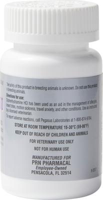 (Diphenhydramine HCl) Tablets for Dogs & Cats, 30-mg, 180 tablets