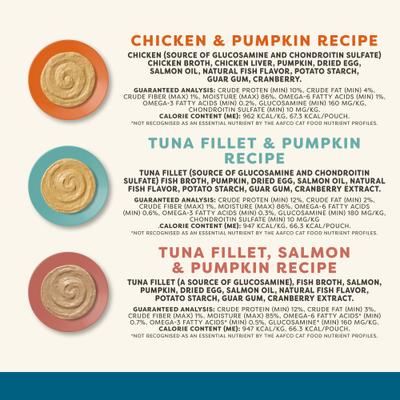 Senior Variety Selection Grain-Free Mousse Wet Cat Food, 2.47-oz pouch, case of 12