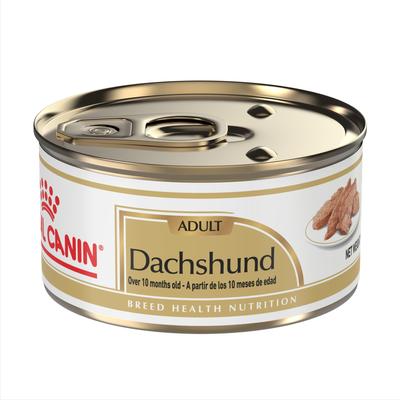 Breed Health Nutrition Dachshund Adult Loaf in Sauce Canned Dog Food, 3-oz, case of 24