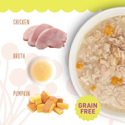 Variety Pack Chicken Entrees Grain-Free Wholefoods Wet Cat Food, 2.8-oz can, case of 8