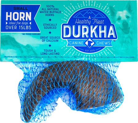 Buffalo Horn Natural Chew Dog Treats, Small