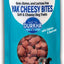 Yak Cheesy Bites with Salmon & Beetroot Dog Treats, 3.5-oz bag