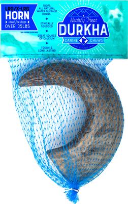 Buffalo Horn Natural Chew Dog Treats, Large