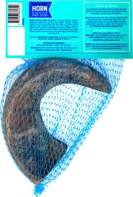 Buffalo Horn Natural Chew Dog Treats, Large