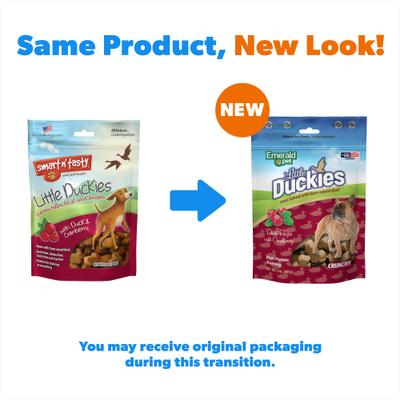 Grain-Free Little Duckies with Duck & Cranberry Dog Treats, 5-oz bag