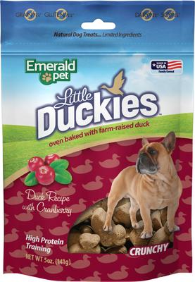 Grain-Free Little Duckies with Duck & Cranberry Dog Treats, 5-oz bag