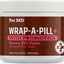 Wrap-A-Pill with Probiotics Bacon Flavored Pill Paste Nutritional Supplement for Dogs & Cats, 4.2-oz tub