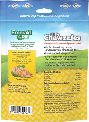 Little Chewzzies Chicken Recipe Dog Treats, 5-oz bag