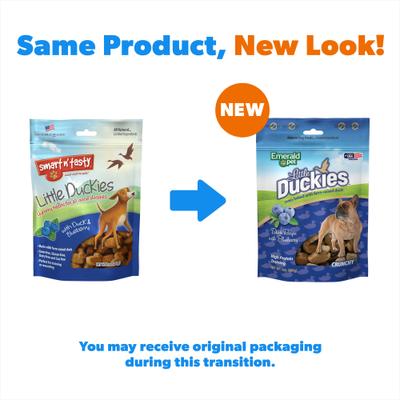 Grain-Free Little Duckies with Duck & Blueberry Dog Treats, 5-oz bag