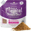Marie’s Magical Dinner Dust - Alimento crudo liofilizado para gatos con salmón salvaje y pollo de corral (7 oz)