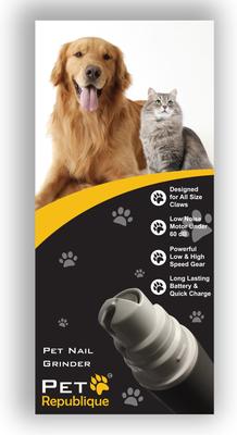 Cordless Small Dog & Cat Nail Grinder & Nail Clippers