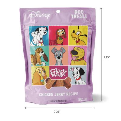 Chicken Grain-Free Jerky Dog Treats, 8-oz bag