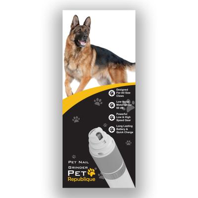 Rechargeable Large Electric Dog & Cat Nail Grinder & Clippers