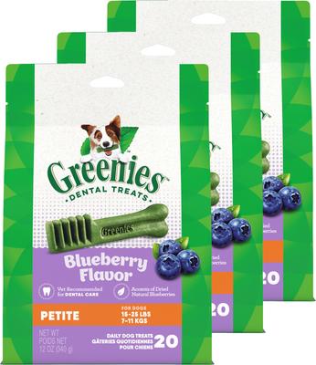 Pumpkin Spice Flavor Dental Dog Treats, 20 count