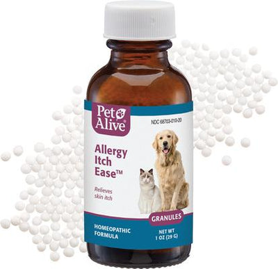 Allergy Itch Ease Granules Skin Itch & Allergies Supplement for Dogs & Cats, 1-oz jar