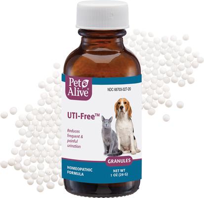 UTI-Free Homeopathic Medicine for Urinary Tract Infections UTI for Dogs & Cats, 1-oz jar