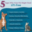 UTI-Free Homeopathic Medicine for Urinary Tract Infections UTI for Dogs & Cats, 1-oz jar