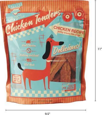 Chicken Recipe Chicken Tenders Jerky Dog Treats, 1-lb bag