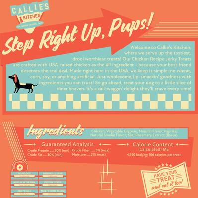 Chicken Recipe Chicken Tenders Jerky Dog Treats, 1-lb bag