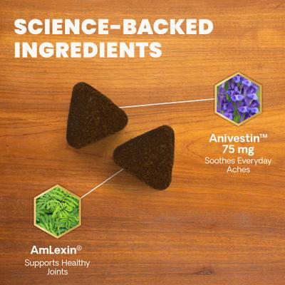 Max Veterinary Strength Comfort & Ease Amilextin Chicken Flavored Soft Chew Joint Supplement for Dogs, 60 count