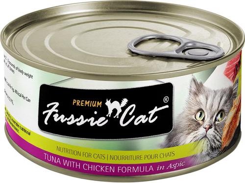 Premium Tuna & Chicken Formula in Aspic Grain-Free Wet Cat Food, 2.82-oz can, case of 4