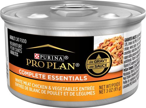 Adult Chicken Entree in Gravy Canned Cat Food, 5.5-oz can, case of 4