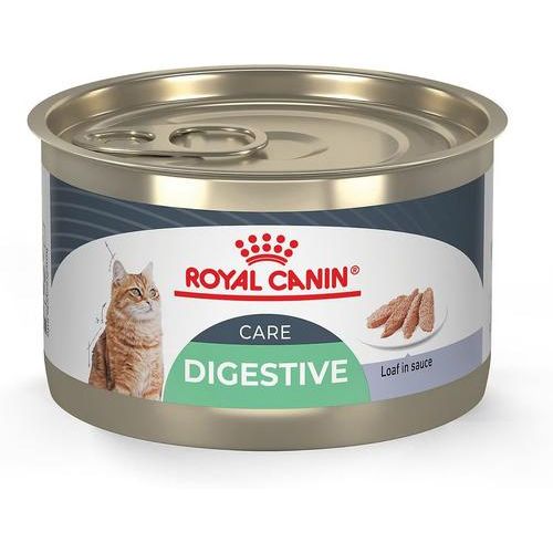 Alimento húmedo para gatos Feline Care Nutrition Digestive Care Loaf Pate, lata de 5.1 oz, caja de 24