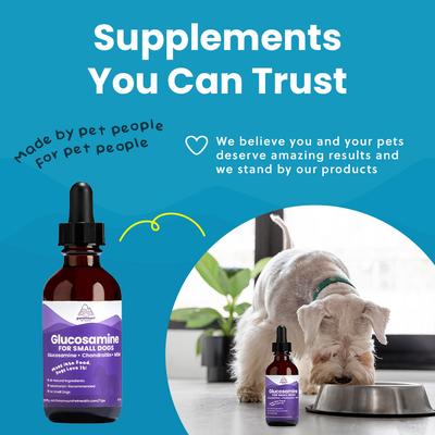 Glucosamine Hip & Joint Supplement for Small Dogs, 2-fl oz