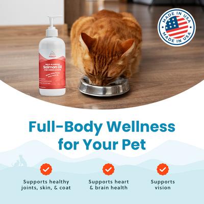 Wild Alaskan Salmon Oil Dog & Cat Supplement, 16-fl oz bottle