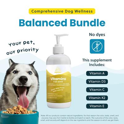 Liquid Vitamins Skin & Coat Support Dog Supplement, 16-fl oz bottle