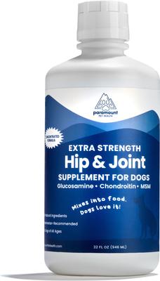 Extra Strength Glucosamine Hip & Joint Supplement for Dogs, 16-fl oz